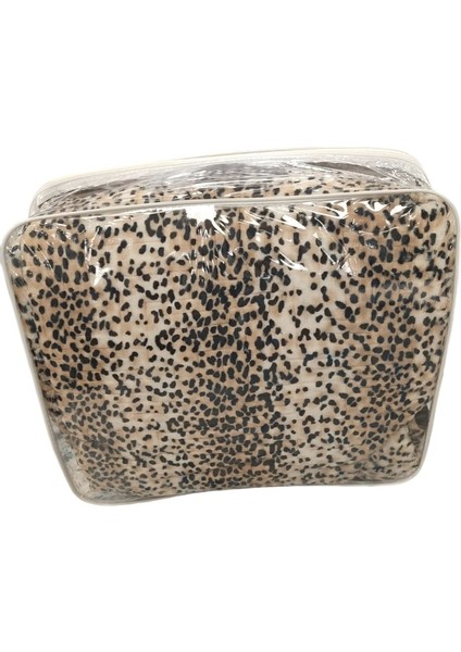 Safari Çift Kişilik Ultra Yumuşak Embos Vizon Battaniye (200X240)-LEOPAR Bej indirimleri
