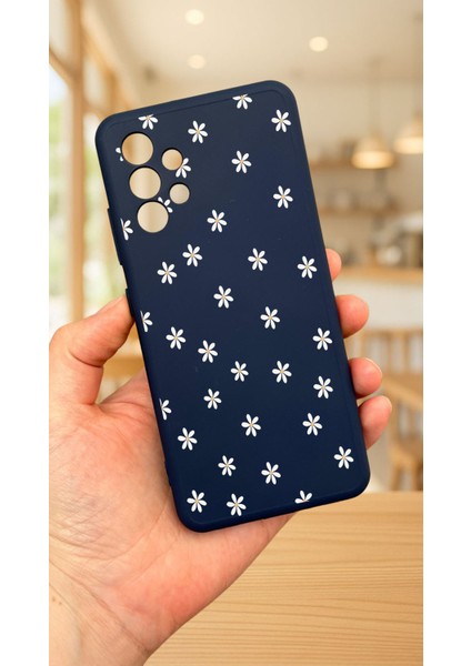 Samsung Galaxy A32-PAPATYA Desenli Silikon Darbe Emici Klasik Korumalı Rubber Kılıf