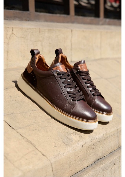 Sheriff %100 Hakiki Deri Erkek Sneaker Ayakkabı ,günlük Casual Ayakkabı modelleri