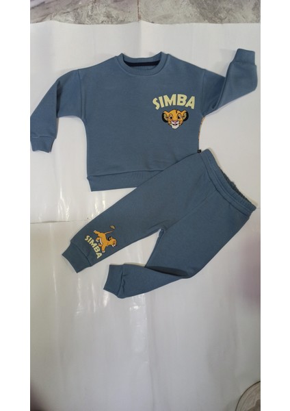 3 Iplik Şardonlu Kışlık Erkek Çocuk Takımı %100 Pamuklu