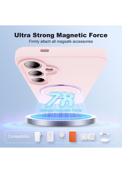 Samsung Galaxy S24 Fe Uyumlu Içi Kadife Stand Olabilen Halka Yüzüklü Kılıf modelleri