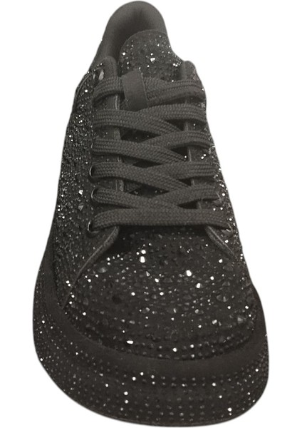 989118Z Ortopedik Parlak Taş Işlemeli Günlük Kadı Casual Ayakkabı modelleri