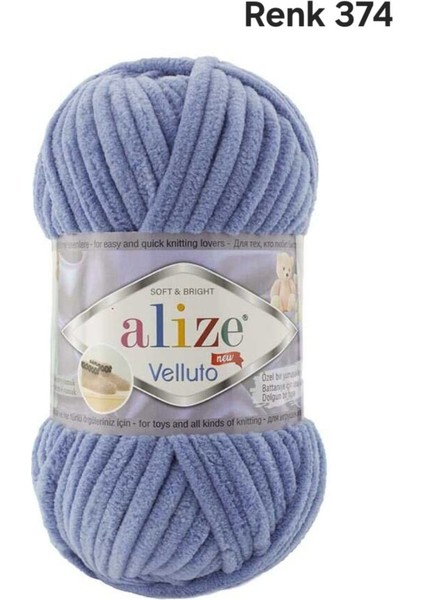 Alize Velluto Renk 374