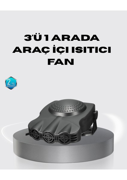 150W Araç Içi Isıtıcı ve Fan Kompakt Tasarım ve Hızlı Isıtma Özellikli - MCT3769-4229