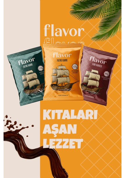Flavor Filtre Kahve Modern Lezzet 125G indirimleri