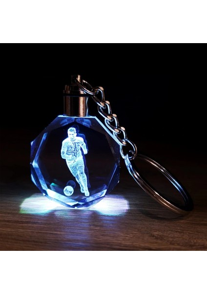 Futbol Tasarımlı Işıklı Anahtarlık
