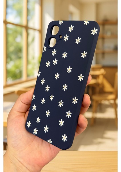 Samsung Galaxy A06 Uyumlu Mini Papatya Desenli Silikon Darbe Emici Klasik Korumalı Rubber Kılıf fırsatları