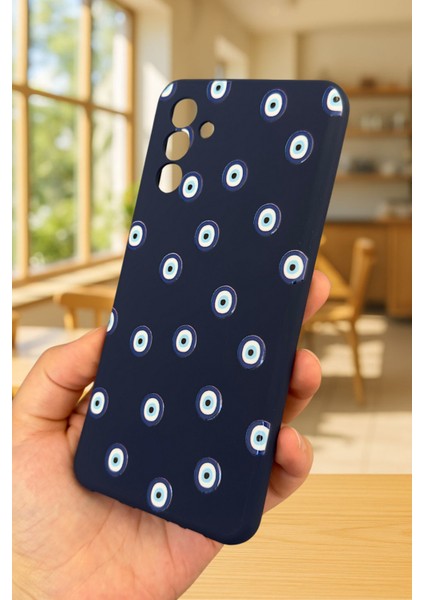 Samsung Galaxy A54 Uyumlu Nazar Boncuk Desenli Silikon Darbe Emici Klasik Korumalı Rubber Kılıf fırsatları