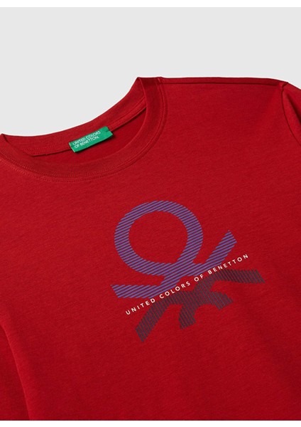 Baskılı Kırmızı Erkek Çocuk T-Shirt 3I1XC10Q3 fiyatları