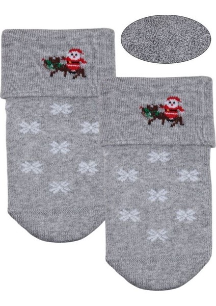 Noel Baba Havlu Erkek 3lü Bebek Soket ONL-02699 fırsatları