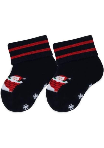 Noel Baba Havlu Erkek 3lü Bebek Soket ONL-02699 indirimleri