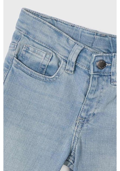 Erkek Çocuk 4-9 Yaş Regular Fit Denim Pantolon 540 Mavi fırsatları