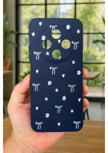 Tecno Spark 30C Uyumlu Mini Fiyonk Desenli Silikon Darbe Emici Klasik Korumalı Rubber Kılıf fiyatları