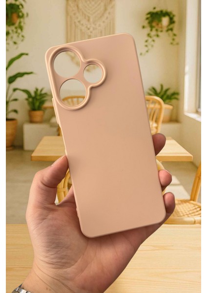 Xiaomi Redmi 13 4g Silikon Darbe Emici Klasik Korumalı Rubber Kılıf