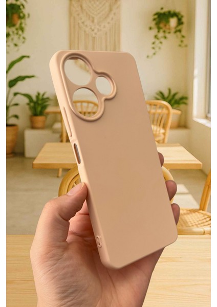 Xiaomi Redmi 13 4g Silikon Darbe Emici Klasik Korumalı Rubber Kılıf modelleri