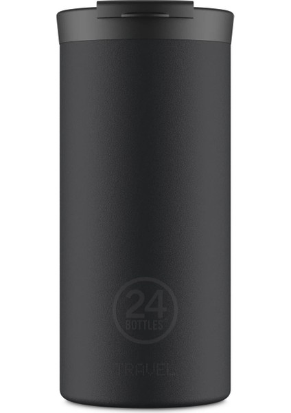 Travel Tumbler Tuxedo Black Paslanmaz Çelik Termos Bardak 600 ml