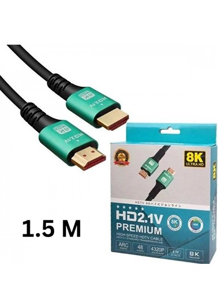 ZR838 8K Hdmı To Hdmı Kablo 1.5 M