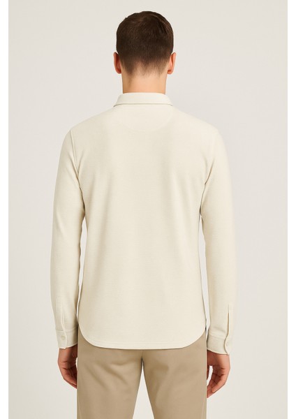 Erkek Yarım Pat Düğmeli Gömlek indirimleri