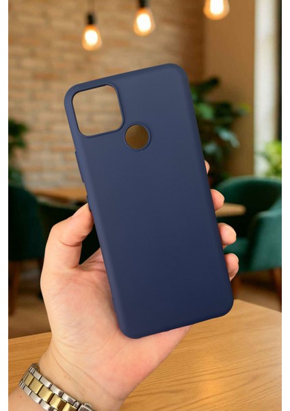 Realme C25 - Silikon Darbe Emici Klasik Korumalı Rubber Kılıf