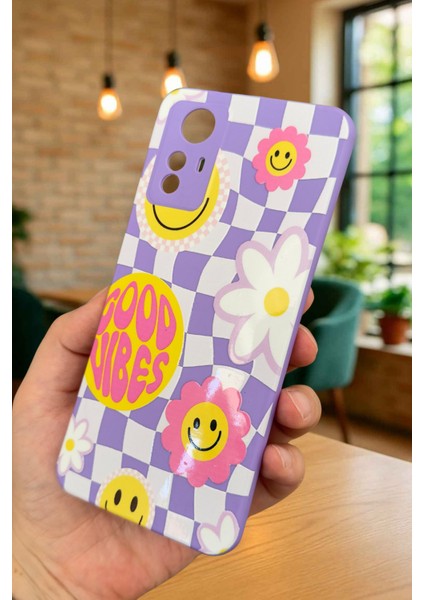 Redmi Note 12S- Good Vibes Silikon Darbe Emici Klasik Korumalı Rubber Kılıf modelleri