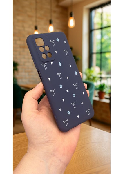 Xiaomi Redmi 10 2022 Mini Fiyonk Desenli Silikon Darbe Emici Klasik Korumalı Rubber Kılıf modelleri
