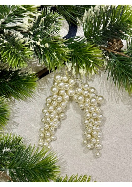 Ithal Yılbaşı Lüks Tasarım Inci Salkım Süs 1 Adet fiyatları