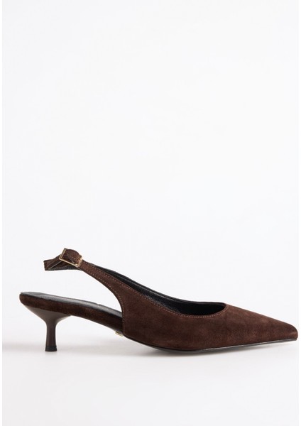 Kahve Kadın Topuklu Ayakkabı D-Kıtten-Ilsa-Kahve