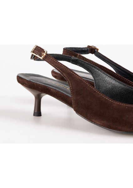 Kahve Kadın Topuklu Ayakkabı D-Kıtten-Ilsa-Kahve indirimleri