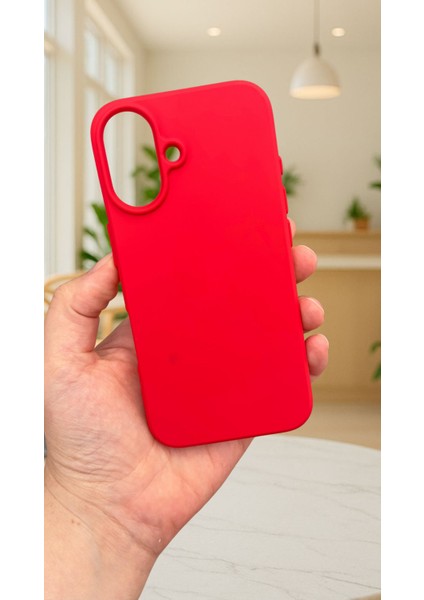 iPhone 16 - Silikon Darbe Emici Klasik Korumalı Rubber Kılıf