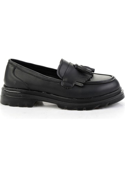 Siyah Kadın Loafer Ayakkabı K01823060809 modelleri