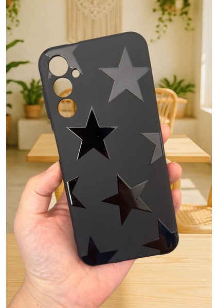 Samsung Galaxy A14 Uyumlu Star Silikon Darbe Emici Klasik Korumalı Rubber Kılıf