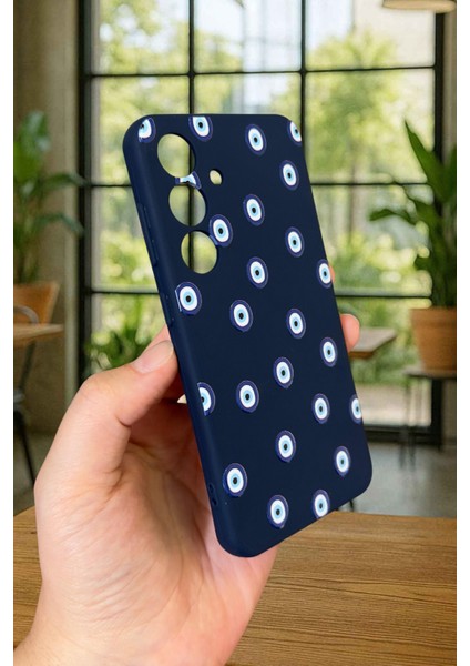 Samsung Galaxy S24- Nazar Boncuk Desenli Silikon Darbe Emici Klasik Korumalı Rubber Kılıf fırsatları