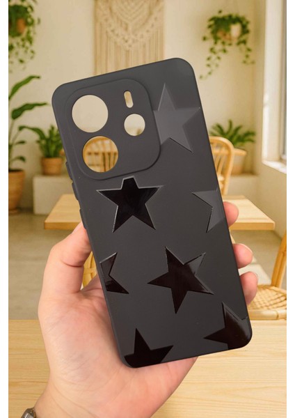 Xiaomi Redmi Note 14- Star Silikon Darbe Emici Klasik Korumalı Rubber Kılıf