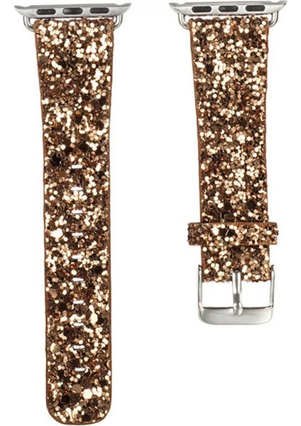 Ally Apple Watch 7-8 41MM 6-5-4 40MM Kayış Kordon Deri Sim Işlemeli 3-2-1 38MM-( - M068K810-R64