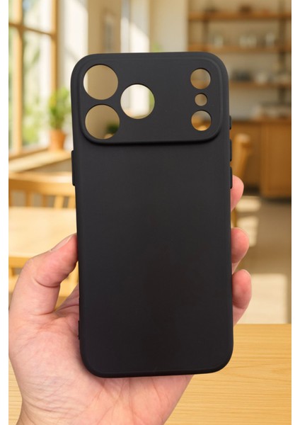 iPhone 17 Pro Uyumlu Silikon Darbe Emici Klasik Korumalı Rubber Kılıf fiyatları