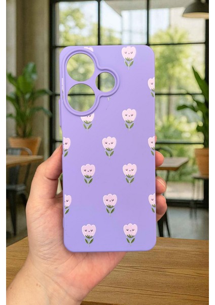 Xiaomi Redmi 13 4g Mini Lale Desenli Silikon Darbe Emici Klasik Korumalı Rubber Kılıf fiyatları