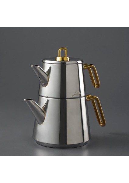 Doha Çaydanlık Titanyum Gold