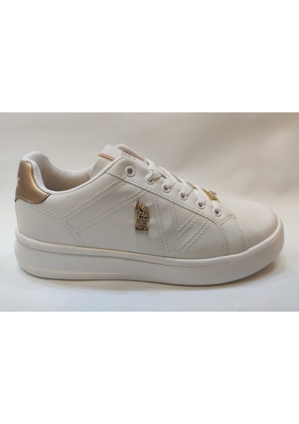 U.S Polo Assn. Exxy Beyaz Kadın Günlük Spor Ayakkabı