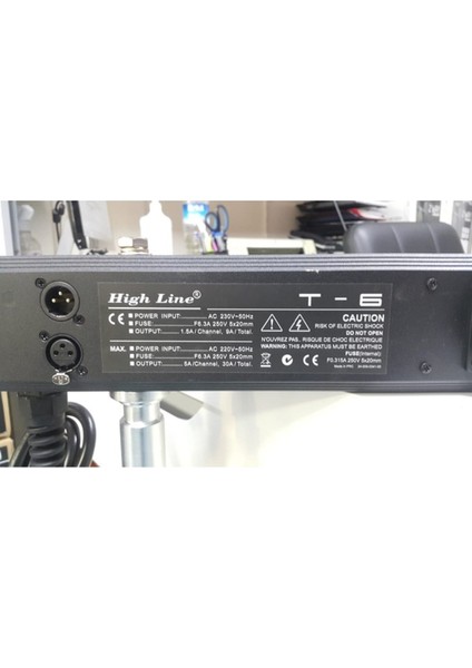 T-6 6 Kanallı Dmx Işık Dimmer T-Bar – Profesyonel Sahne & Etkinlik Işık Kontrolü fırsatları