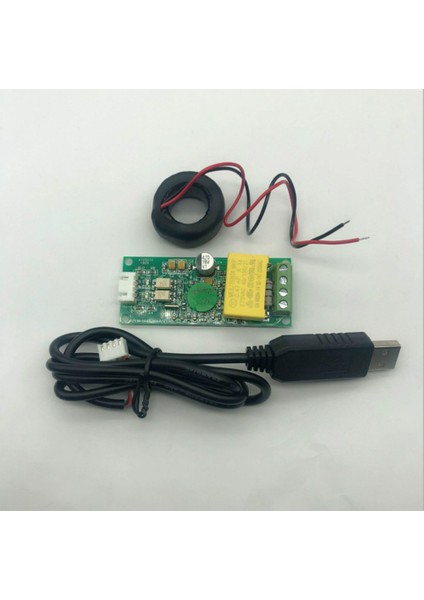 PZEM-004T Tek Fazlı Güç Enerji Ölçer Ttl Modbus Ac 220V 100A Voltaj Akım Watt Kwh Ampermetre Ct USB Kablosu (Yurt Dışından) fırsatları