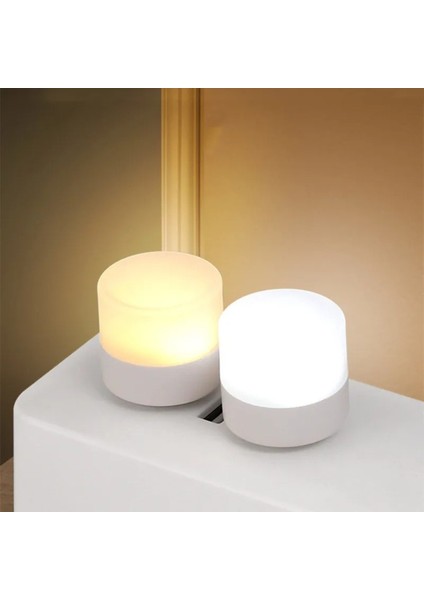 Mini LED Beyaz Işık Lamba Masa Tuvalet Merdiven Işığı Lambası Gece Aydınlatma Gece Lambası
