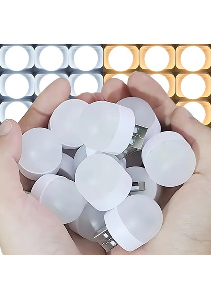 Mini LED Beyaz Işık Lamba Masa Tuvalet Merdiven Işığı Lambası Gece Aydınlatma Gece Lambası