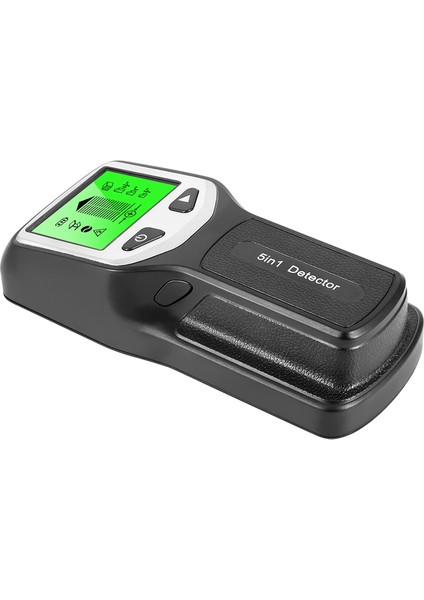 5 Duvar Tarayıcı Saplama Detektörü Dijital El Duvar Dedektörü Pvc Su Borusu Metal Bulucu Tarayıcı Siyah-Silver (Yurt Dışından) modelleri