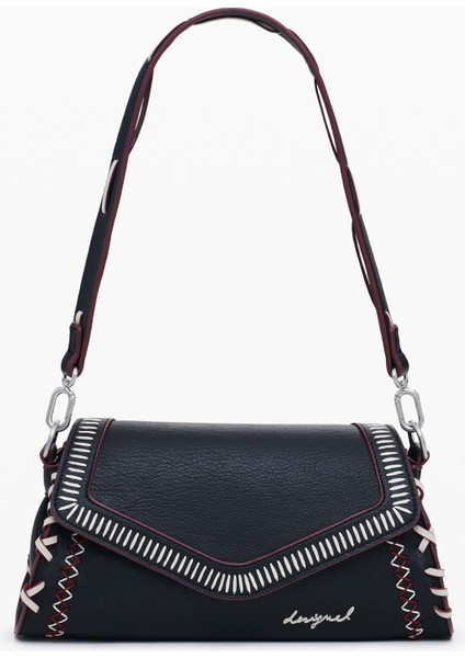 Siyah Kadın Omuz Çantası 25WAXPBE2000