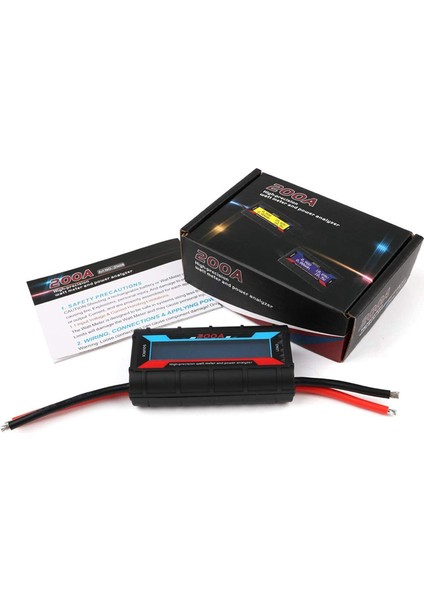 200A Yüksek Hassas Güç Analizörü Watt Metre Pil Tüketimi Performans Monitörü Rc Için LCD Arka Işığı ile (Yurt Dışından) indirimleri