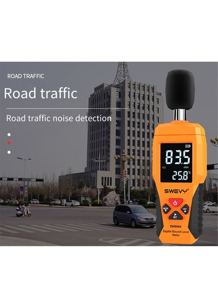 Swevy Digital Decibel Metre, 30DB Ila 130DB Arasında Ayarlanabilir Ölçüm Aralığı, Hızlı Yanıt, Büyük Arkadan Aydınlatmalı LCD Ekran (Yurt Dışından) fırsatları