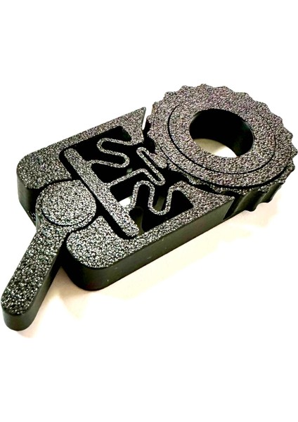 3'ü 1 Arada Stres Giderici Widget - Tik Tak, Çevir ve Rahatla!-Siyah modelleri