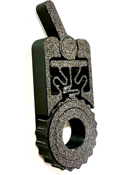 3'ü 1 Arada Stres Giderici Widget - Tik Tak, Çevir ve Rahatla!-Siyah fırsatları