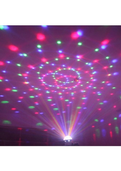 LED Magıc Cristal Sihirli Küre Bluetooth'lu Kumandalı USB Girişli Parti ve Disko Topu fırsatları