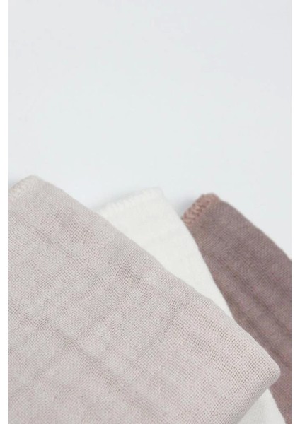 Bfs Bistyle 6'lı Müslin Mendil 20X20 cm 90106 Taş Ekru Antrasit modelleri